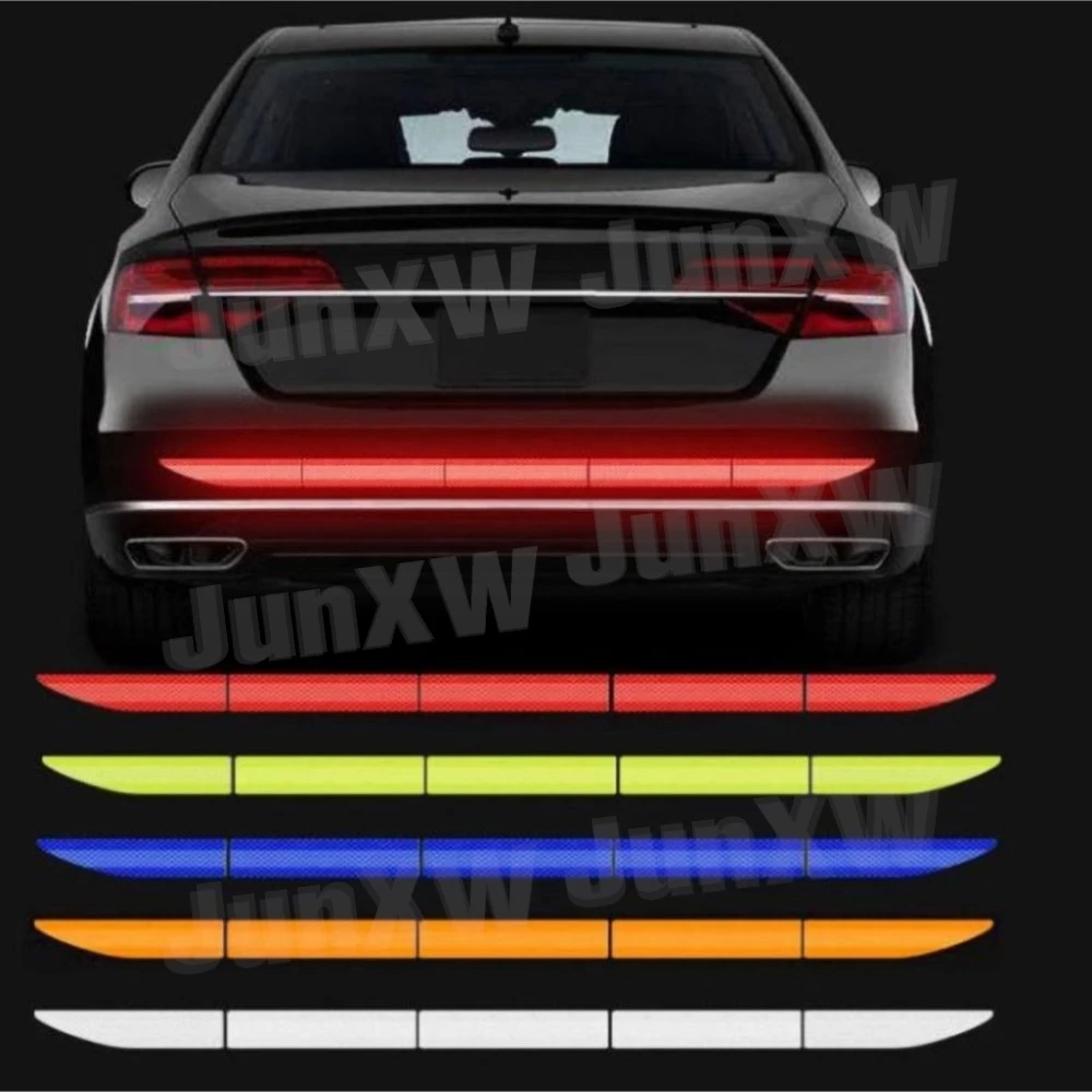 

90cm Reflective Car Decal Safety Warning Reflector Tape Anti Collision Warning Reflector Sticker Auto Accessories Car Stickers