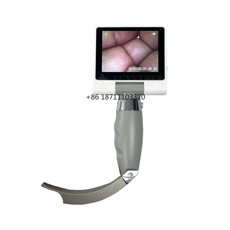 

SY-P020A Medical Handheld Reusable Video Laryngoscopes Set with Reusable Blades for ENT laryngoscopes