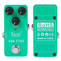 IRIN RS-10 Ana Echo Guitar Effect Pedal Smooth Analog Delay Effects True Bypass Pure Analog Line Pedals Guitar Parts & Accessory