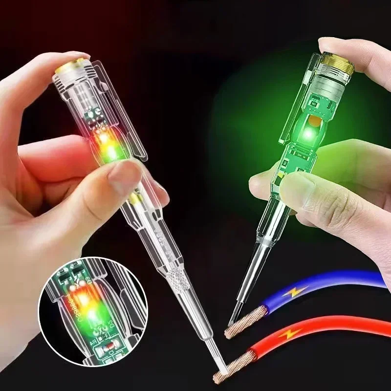 High Sensitivity Voltage Detection Pen Instant Non Contact Indication for Live Wire Finding Electrical Troubleshooting Safety