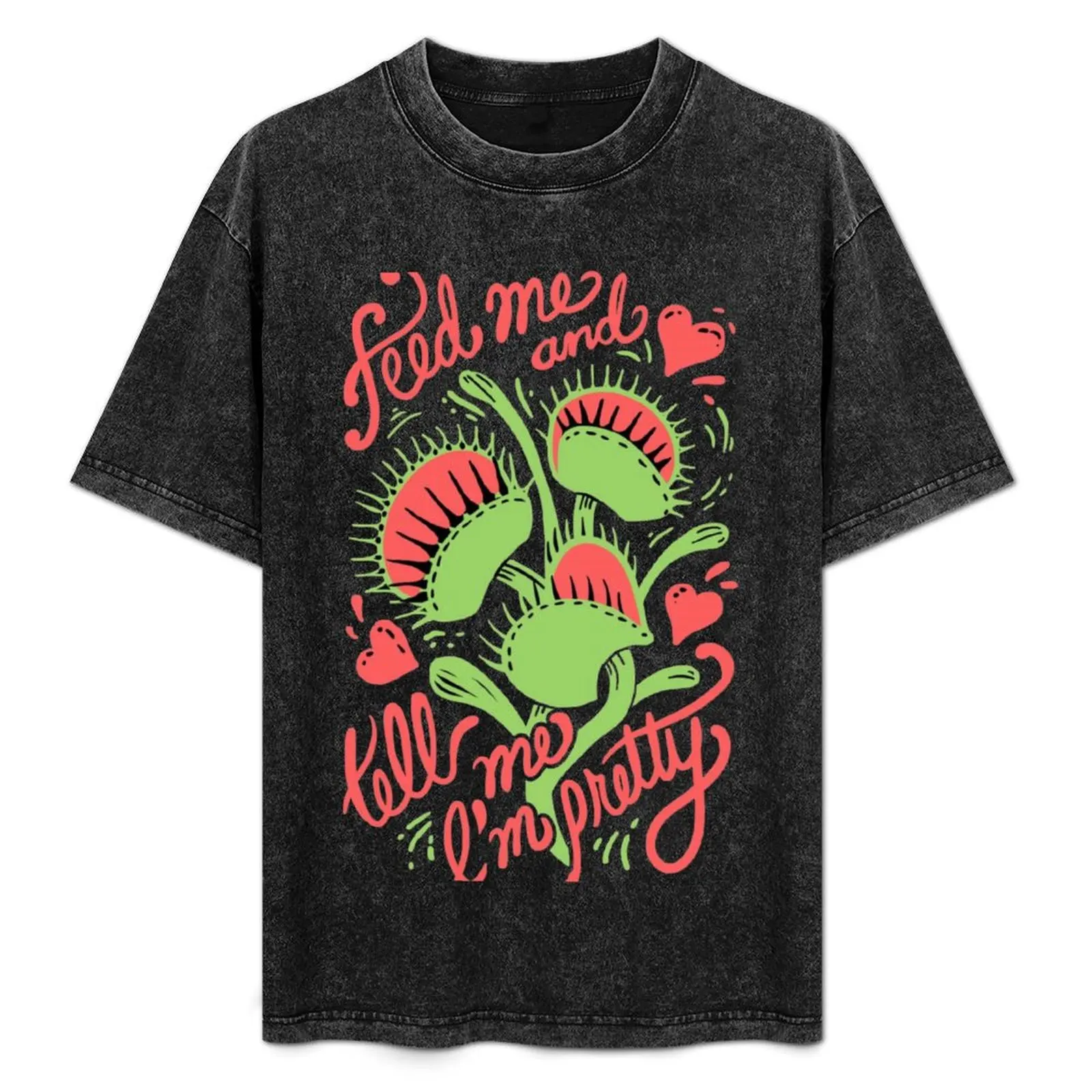 

Venus fly trap T-Shirt Active Sports Short Sleeve Cotton Shirt