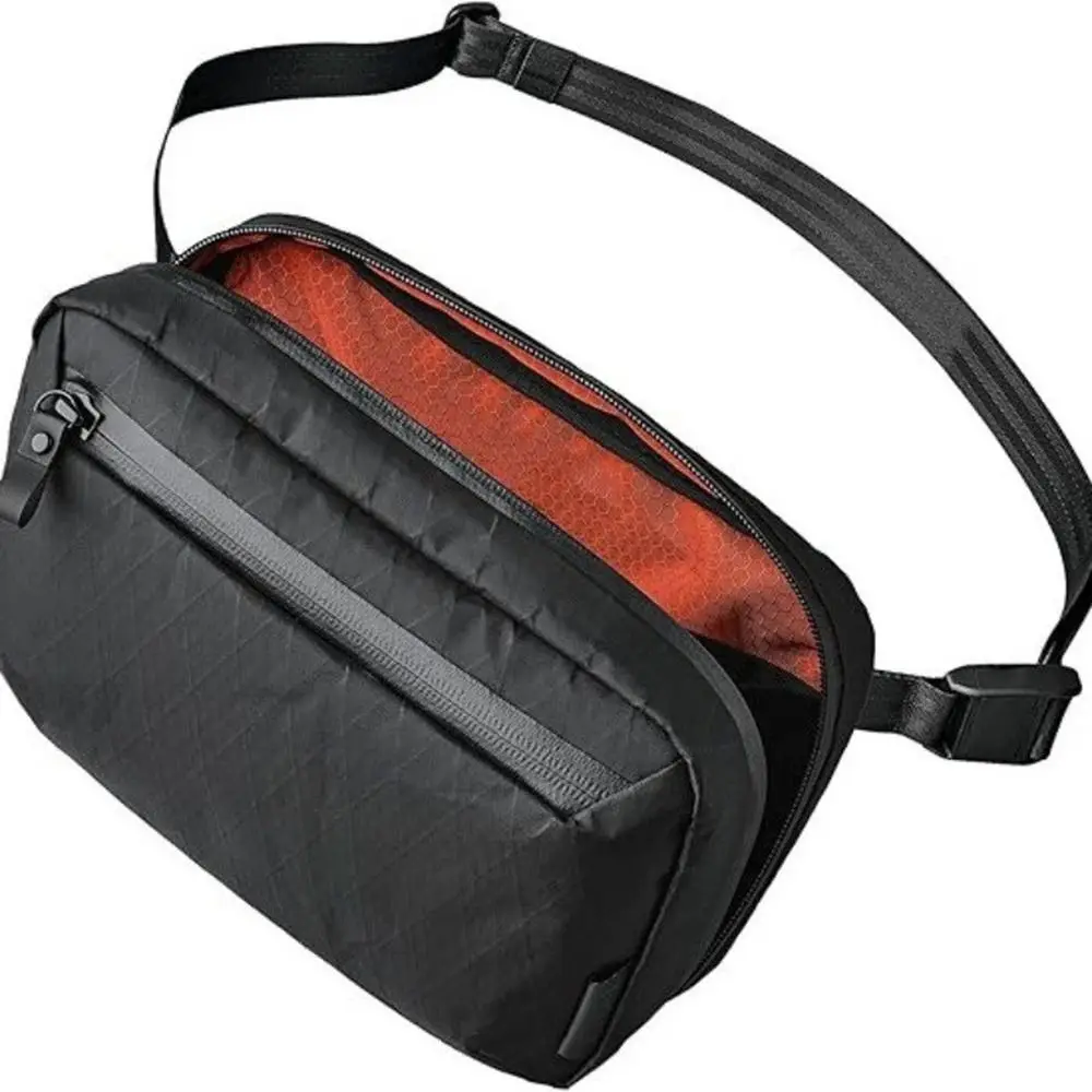 

Fashion Large Capacity Crossbody Bag Vintage Casual Chest Bag Multi-pocket Versatile Handbag School