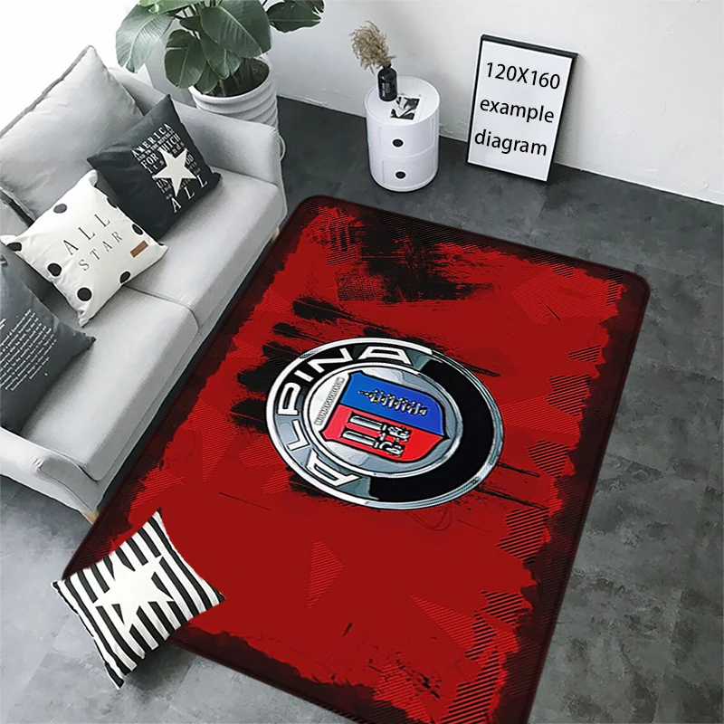 الداخلية الكلمة حصيرة الفانيلا ممسحة A-Alpinas عدم الانزلاق القدم البساط للمدخل المطبخ السجاد غرفة نوم السرير الحصير ديكور المنزل #4