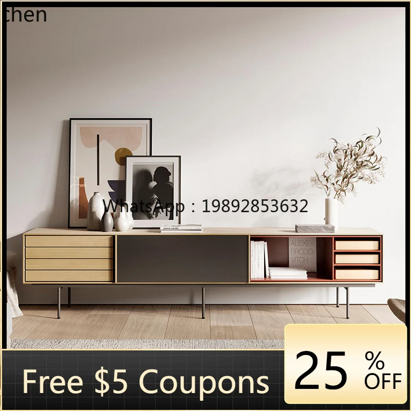 

advanced TV cabinet combination light luxury modern simple fashion high TV cabinet