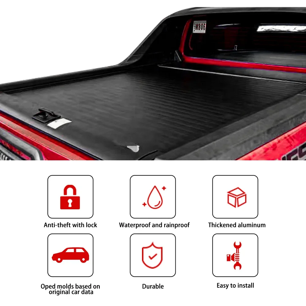 

Suitable For The Exterior Roller Covers Of Isuzu Aluminum 4x4 Pickup Truck Accessories