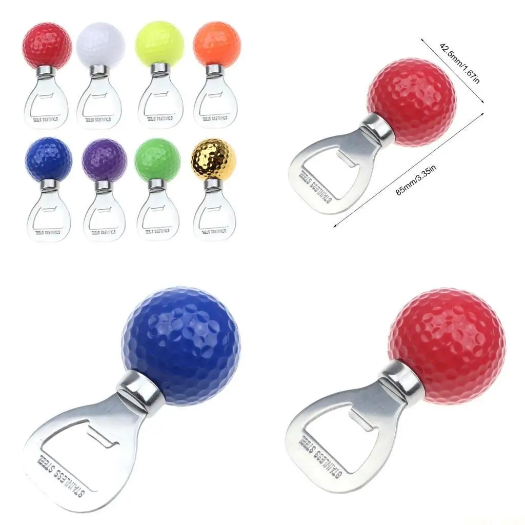 

U2JB Golf Ball Beer Bottle Opener Golf Bottle Cap Opener Novelty Bottle Opener