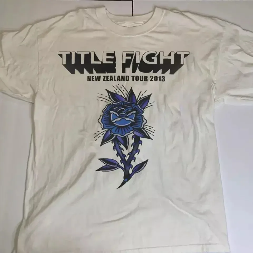 Title Fight Band 2013 Tour New Zealand T Shirt Full Size S-5XL 1side BL2161