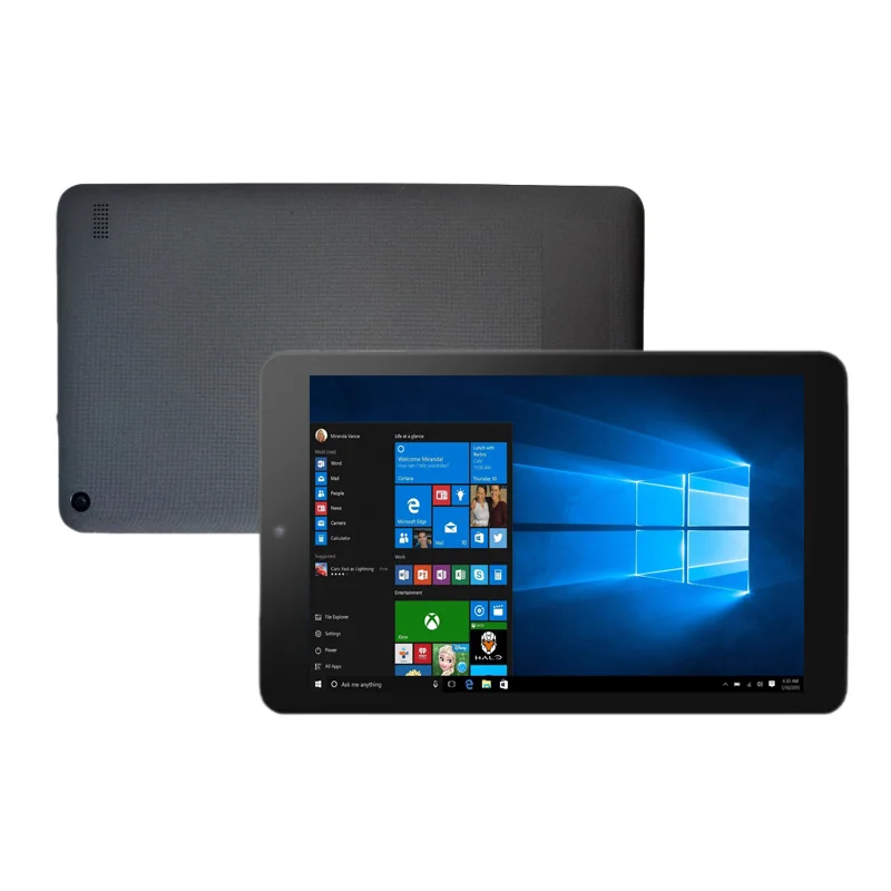 Tablet Windows 10 de 8 Polegadas X5-Z8350 Quad-Core 1920 x1200 IPS com Câmeras Duplas 2GB RAM 32GB ROM WIFI Bluetooth-4.0 4000mAh