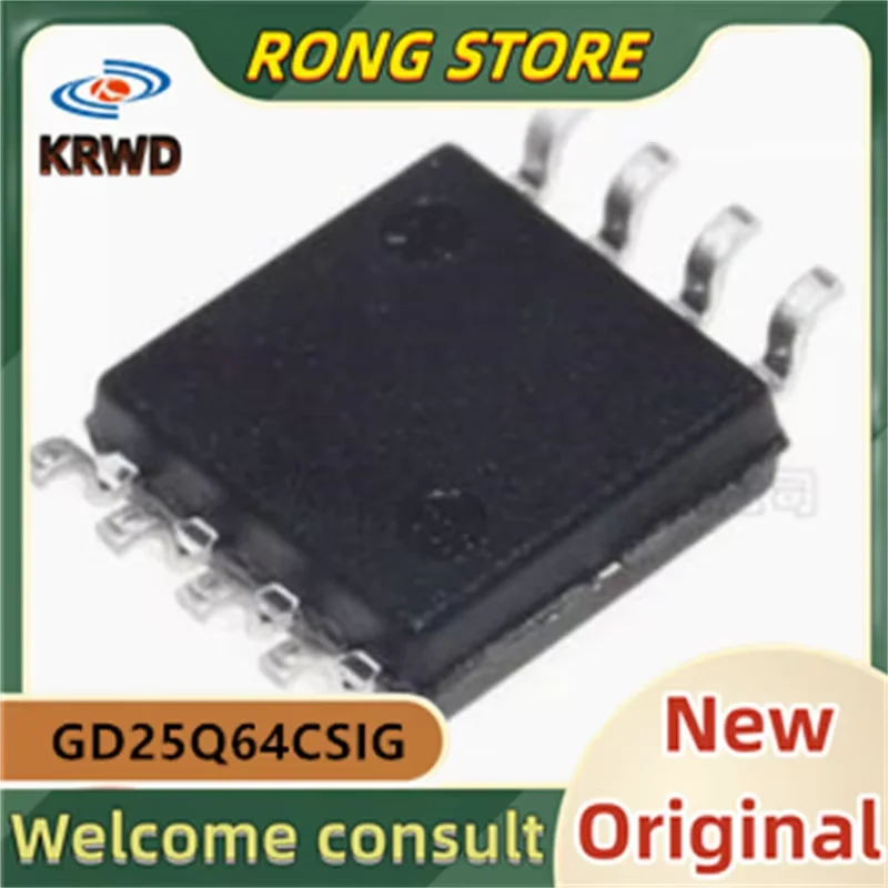 (10PCS) New and Original Chip IC GD25Q64CSIG  25Q64CSIG SOP8