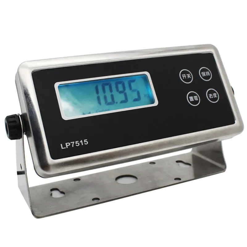 

Handheld weighing display instrument, weighing sensor, instrument display data display table