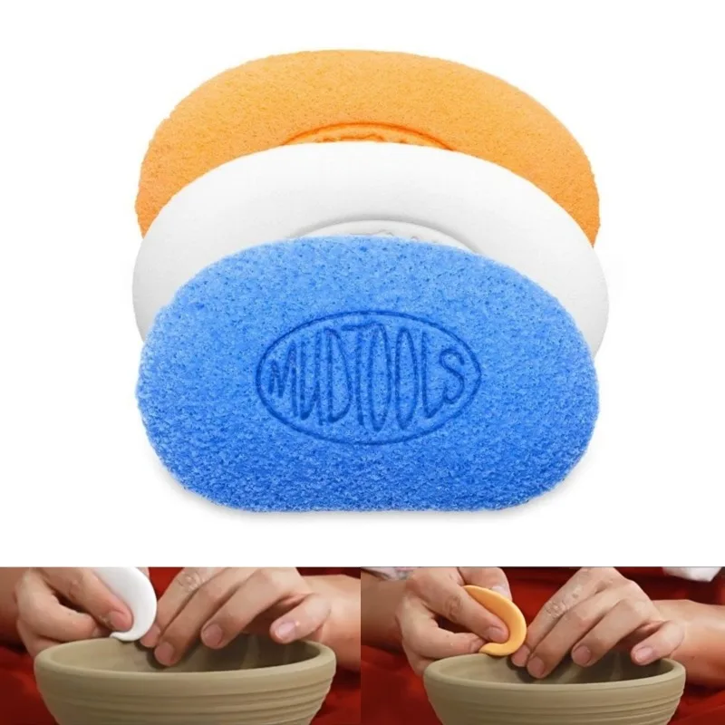 MUD TOOLS American Scraping Water Absorbent Elastic Sponge Pottery Tools DIY Ceramic Pull Blank Repair Blank Hydrating Sponge