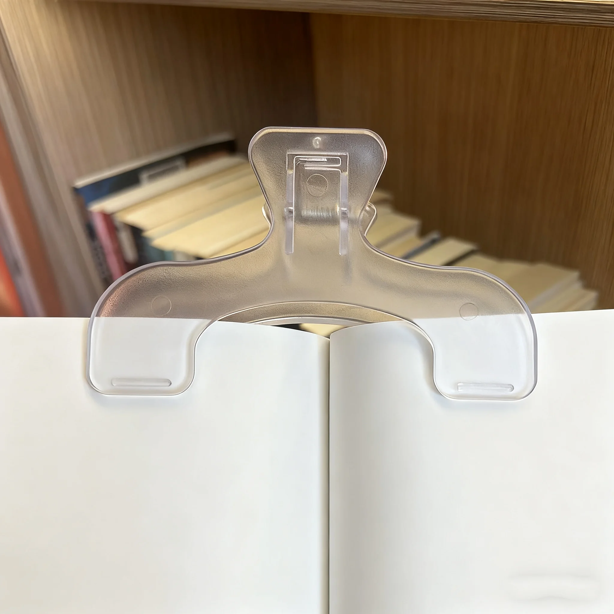 قراءة كليب المرجعية كليب ملحقات سطح المكتب مكافحة الوجه حامل الصفحة شفافة متجمد مجلد ثابت مخطط كليب #4