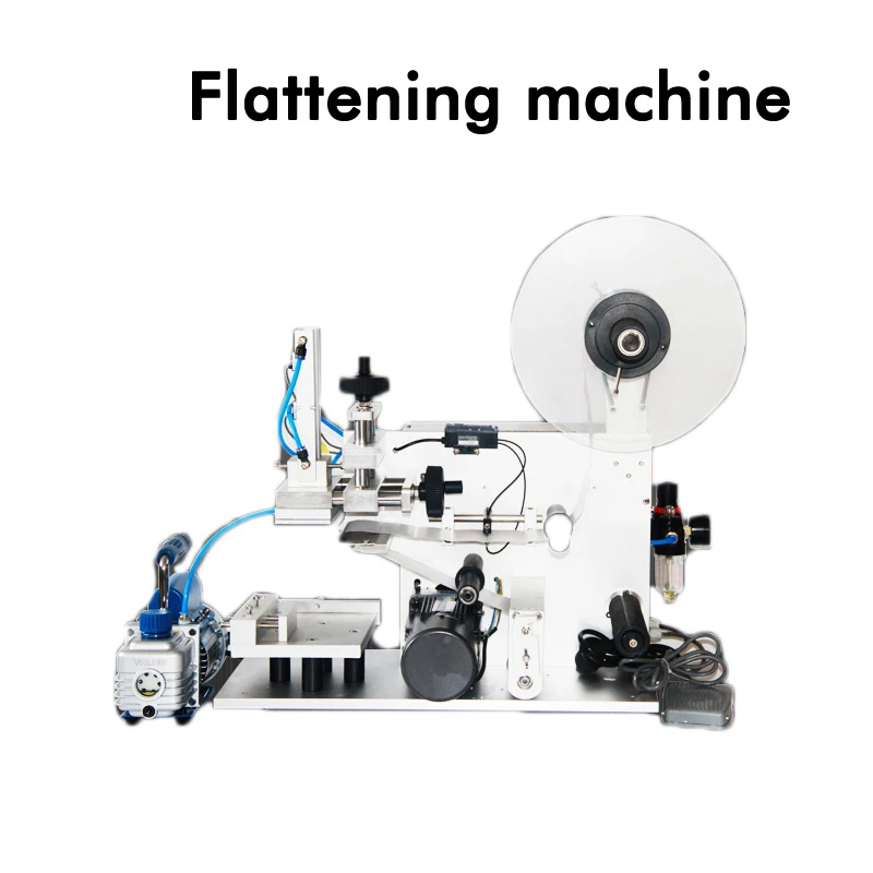 Plane Labelling Machine LT-60 Semi Automatic Sticker Labeling Machine Applicable PET Bottles Sticker Labeling Machine 110/220V