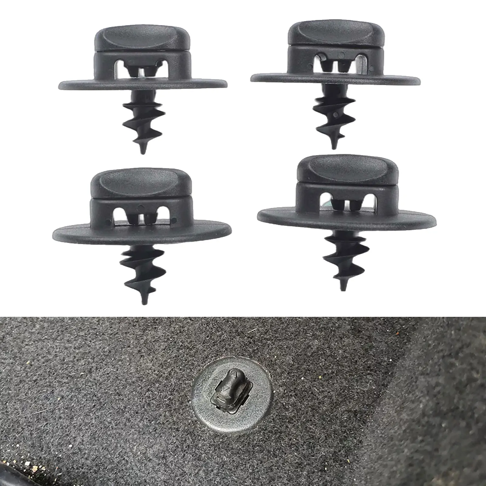 Car Mat Fixings Carpet Fixing Clips Lightweight Neat And Tidy Daily Wear And Tear Easy To Install Reliable Solution