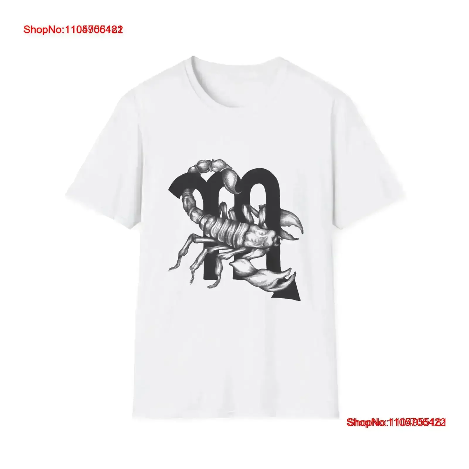 Scorpio T shirt Scorpion print 100 cotton various colours sizes S 4XL vintage Washed Stretched graphic Soft Comfortable Stylish