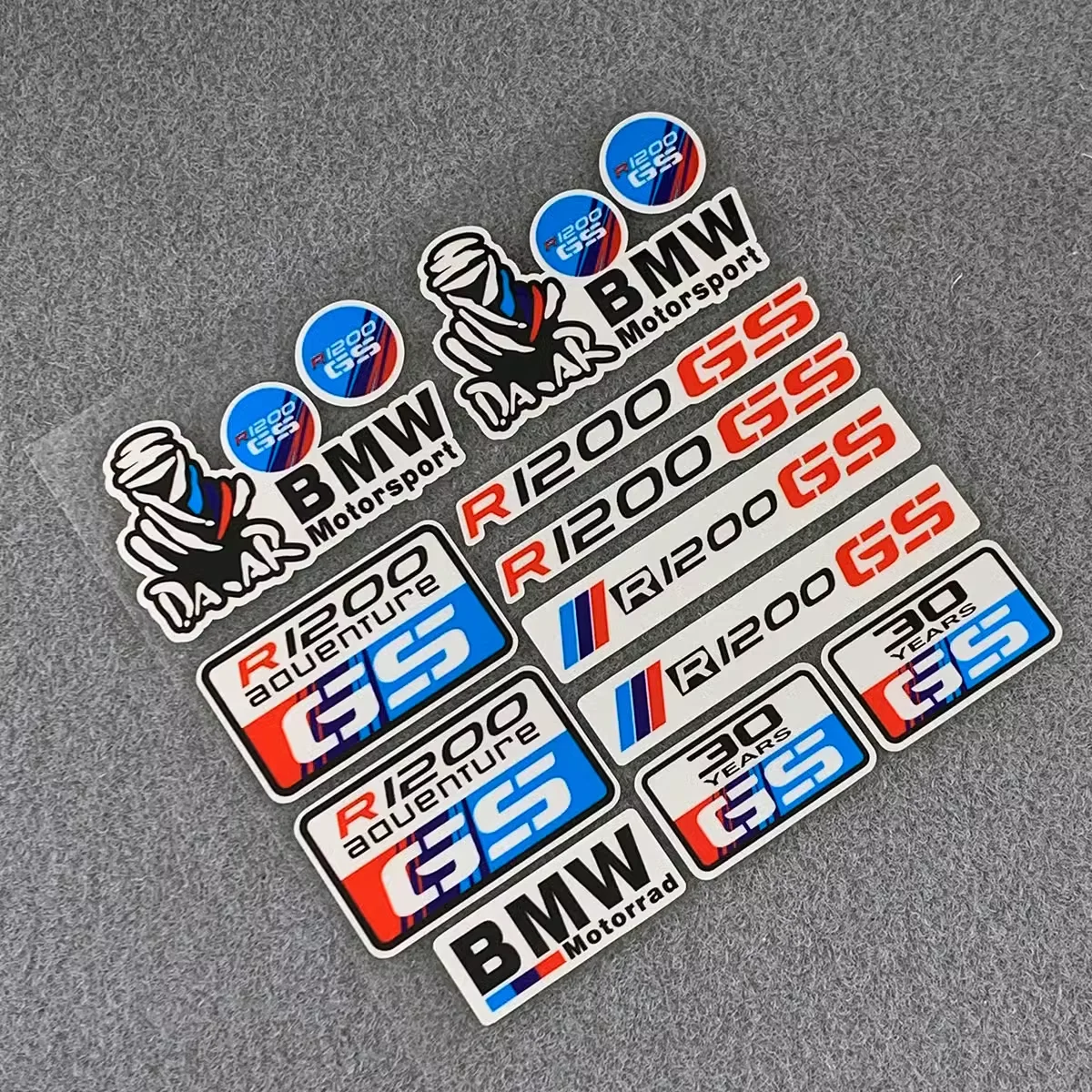 New Applicable Motorcycle Modification Personality Sticker BWM Car Logo BMW Personality Decoration Reflective Car Sticker