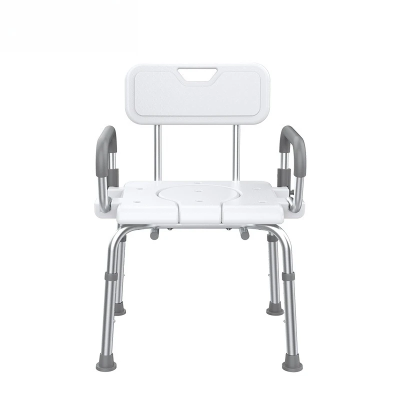 

Elderly dual-purpose anti-skid bath stool squatting change toilet senior-friendly transformation toilet chair anti-skid