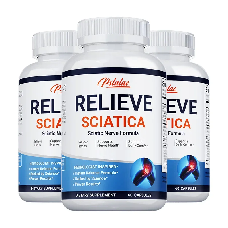 Relieve Sciatica - Relieve Pain, Improve Flexibility, Support Nerve and Joint Health, Relax Muscles