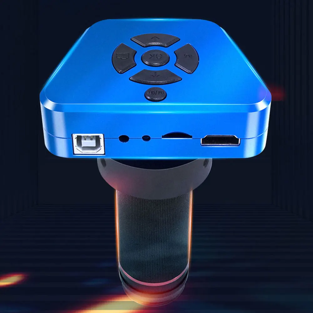 Microscopio electrónico 4K Ultra HD, cámara Industrial 150 veces, lupa electrónica, microscopio Digital AD1605