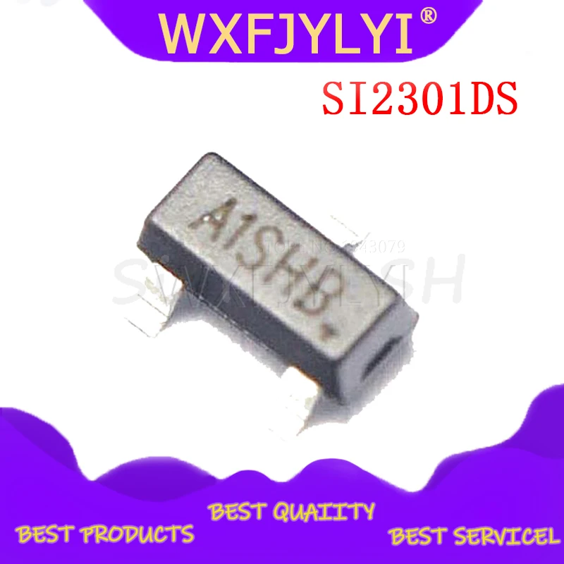 20PCS SI2301DS SOT23-3 SI2301 MARKING A1SHB