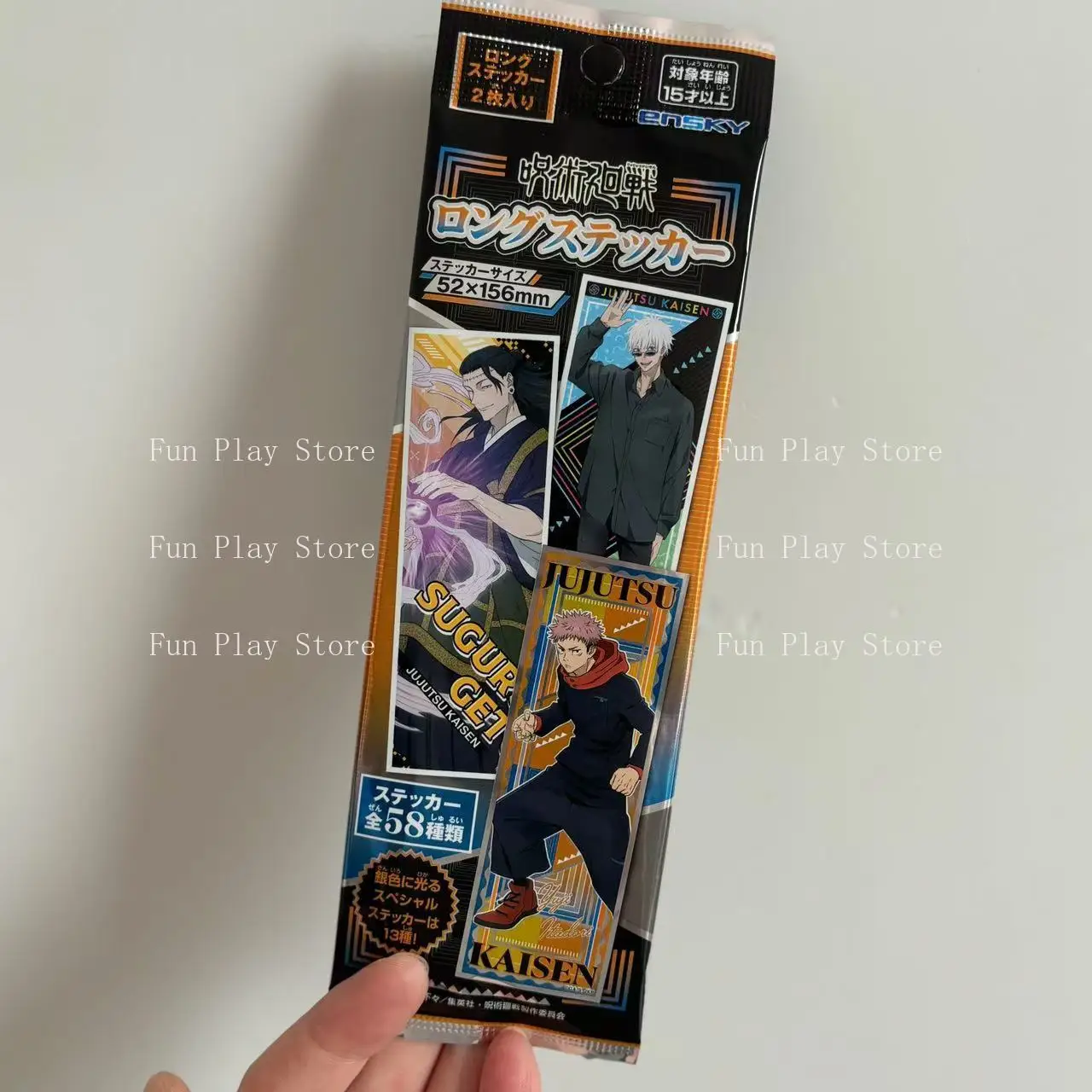 Genuine Jujutsu Kaisen Satoru Gojo Itadori Yuji Anime Peripheral Cards Stickers Badges Acrylic Pendants Fan Collection Gifts