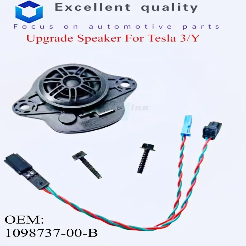 

1098737-00-B Upgrade Center Dashboard Dash Passive Speaker Tweeter 25MM For Tesla Model 3 Y 2017-2024 OEM 109873700B