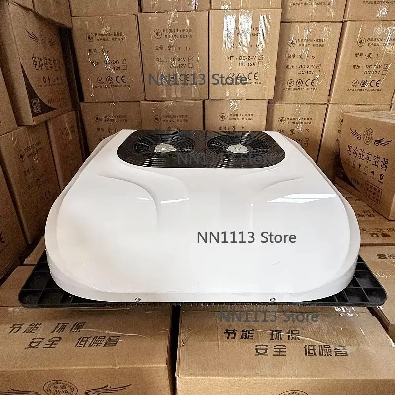 

12V 24V Truck Air Conditioning System Roof Top Semi Air Conditioner for Caravan Excavator Sleeper RV Cabin 1800W 15000 BTU