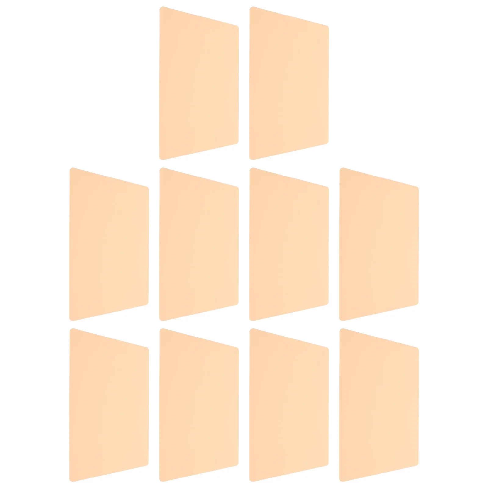 

10 шт., силиконовая тренировочная кожа для татуировки, микроблейдинга, подводка для бровей, тренировочный лист, искусственная кожа, практика татуировки