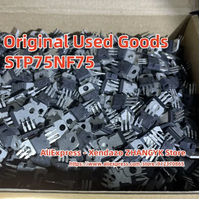 200PCS 75NF75 STP75NF75 STP75N75 MOSFET 80A 75V 300W Original