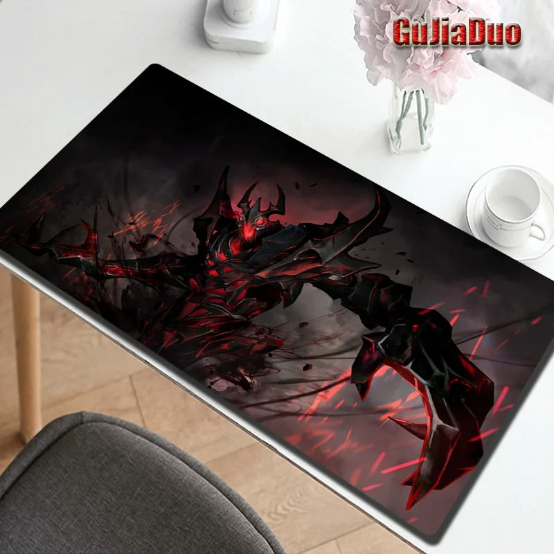 Gamer Dota2 Anime Mouse Pad Computer Desk Mat Non-slip Waterproof Table Pad Large Shadow Fiend Mousepad Anime Stuff Accessories