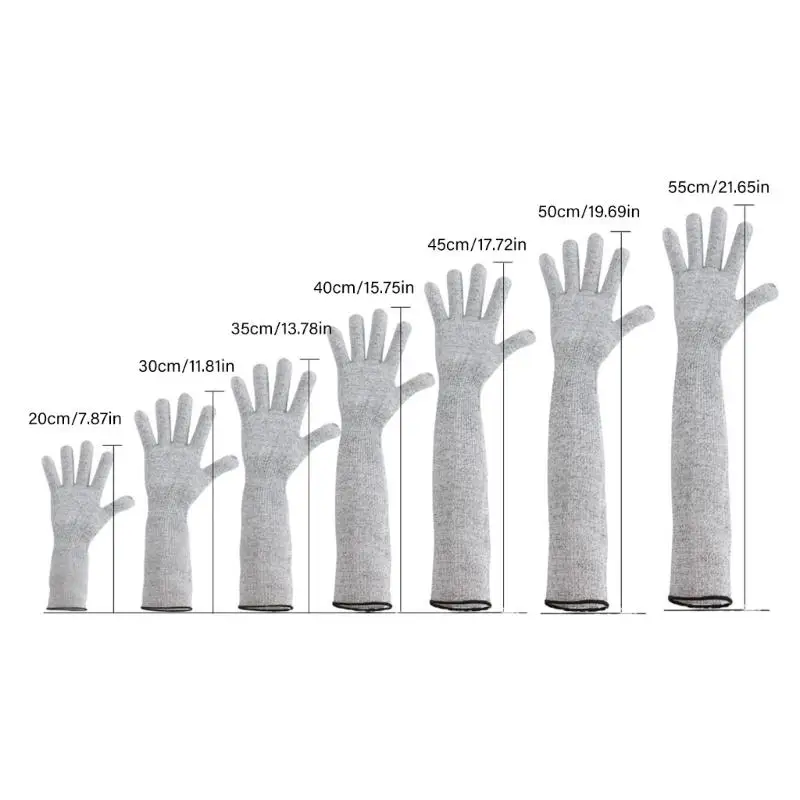 قفازات عمل قابلة للغسل 652F، مناسبة بشكل مريح لمحترفي صناعة الزجاج، زوج واحد #6