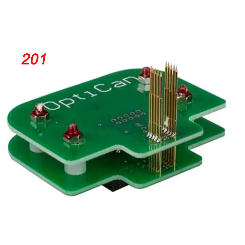 Adaptador de Marco BDM OBD 101 Optican 201, herramienta de diagnóstico de coche BDM100 EDC16 OBD no.01 Optican NO.201, sonda BDM