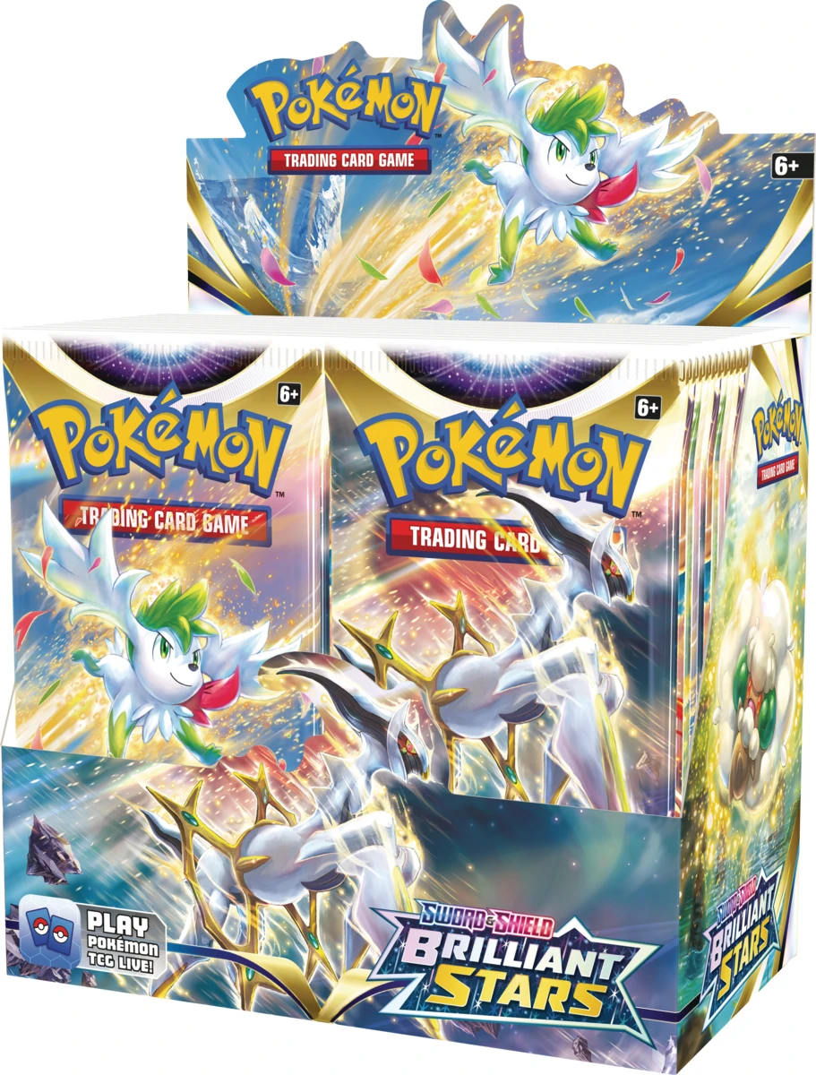 Tarjetas de Pokémon Original y genuino, espada inglesa PTCG y escudo Zhu Zi Series SS10 S11 S12, paquete suplementario, caja Original