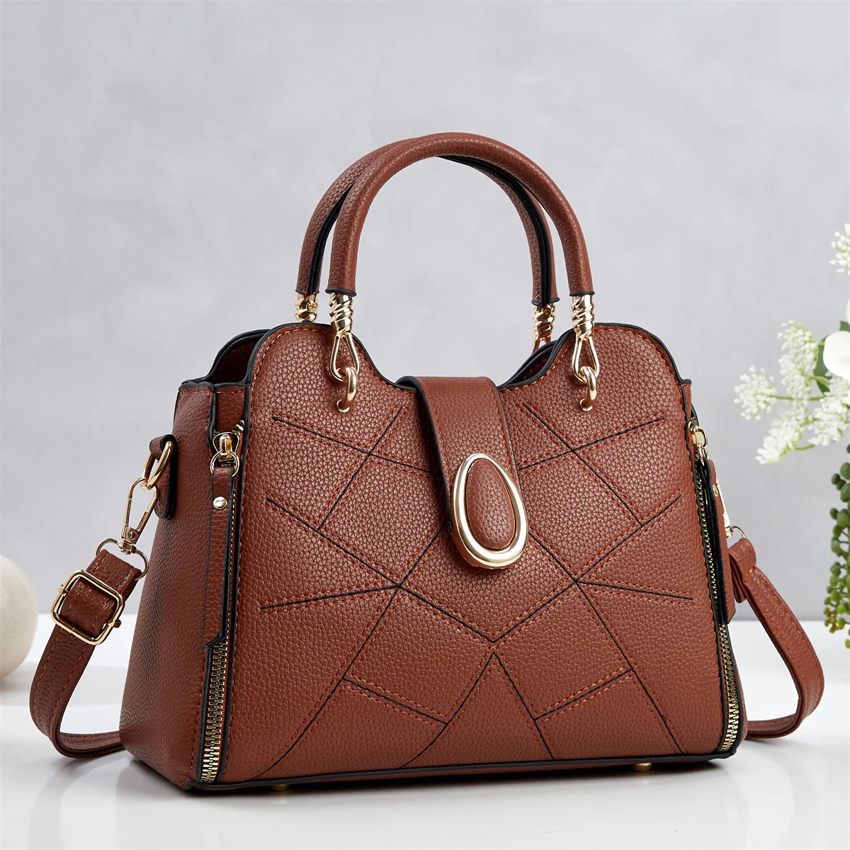 New Women's bag Female Shoulder bag Handbag for 2026 Fashion shoulder bags crossbody luxury designer handbag bags for women - Detail 1