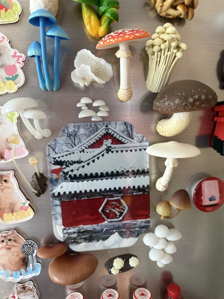 Japanse Ikimon 'Glow Mushrooms' Serie Gachapon Magnetische Bioluminescerende Schimmels Decor Re-Release Toy Collectible Action Figure