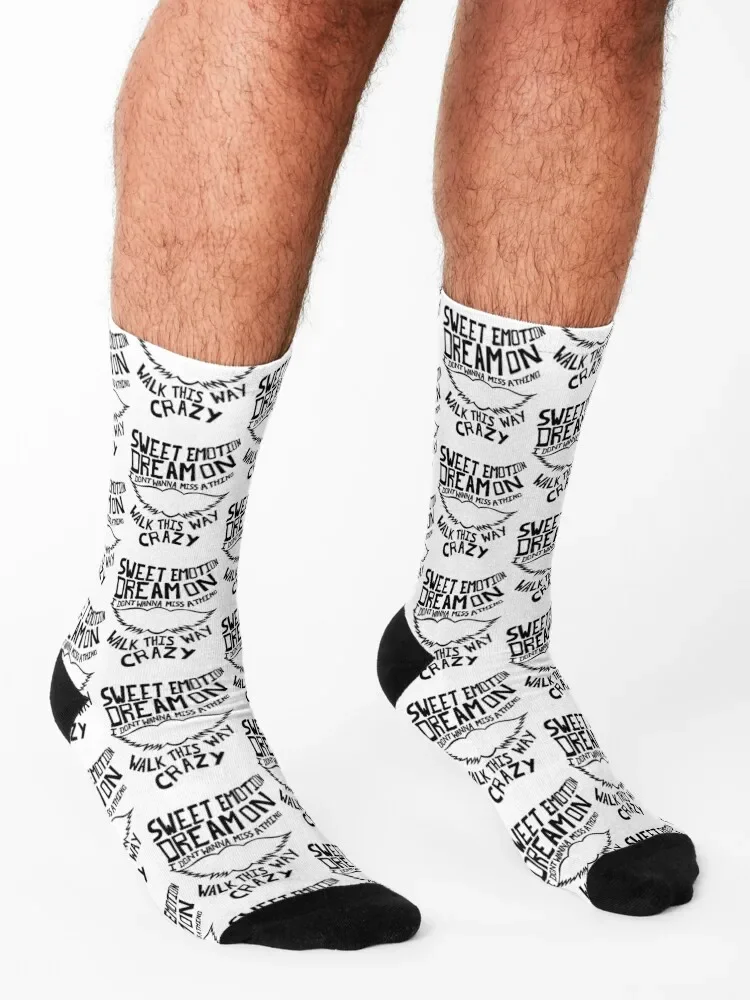 Aerosmith - Songs Socken HipHop Sports trümpfe farbige Damen socken Herren