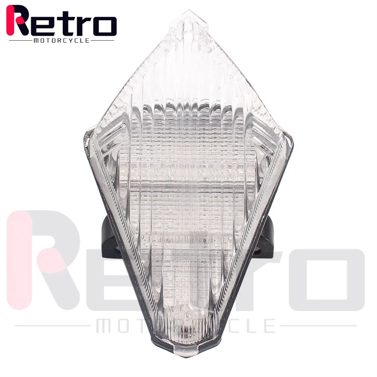 Lampu Belakang LED Sinyal Belok untuk YAMAHA YZFR1 YZF R1 YZF-R1 2007 2008 Aksesori Motor Lampu Rem Lampu Blinker Terintegrasi