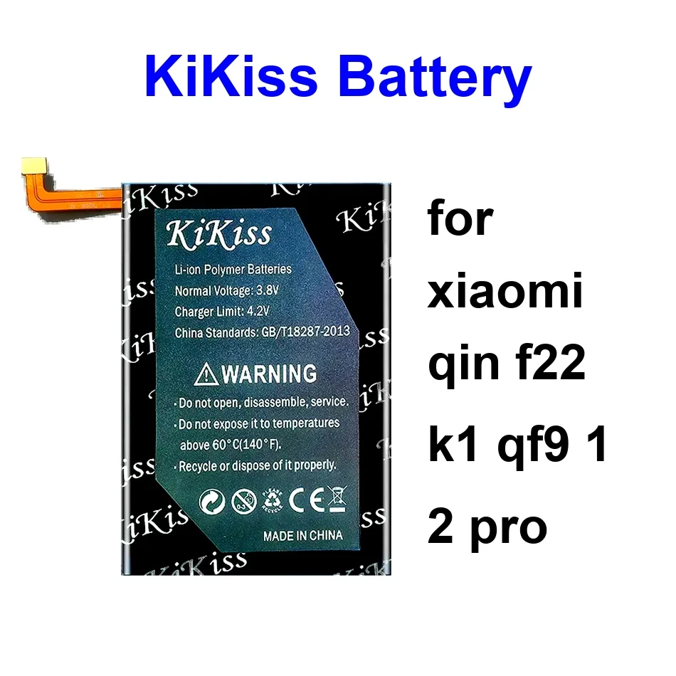

Mobile Phone Battery Long Lasting 1600-2800Mah For Xiaomi Qin F22 K1 QF9 1 2 Pro