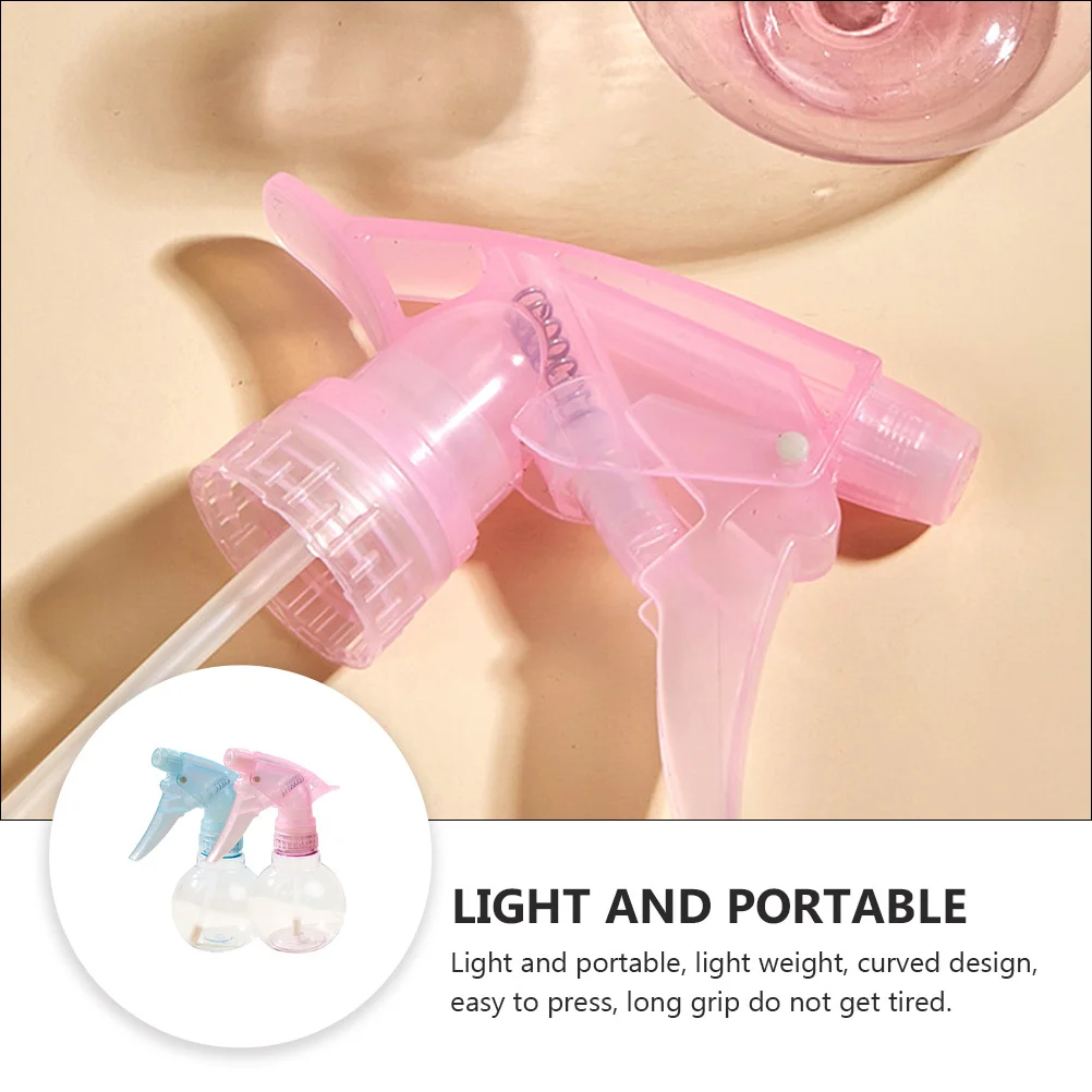 2 قطعة زجاجة رذاذ محمولة رذاذ ناعم من البلاستيك تقسيم زجاجة سقي لتصفيف الشعر ماكياج حديقة زجاجات الرش #1