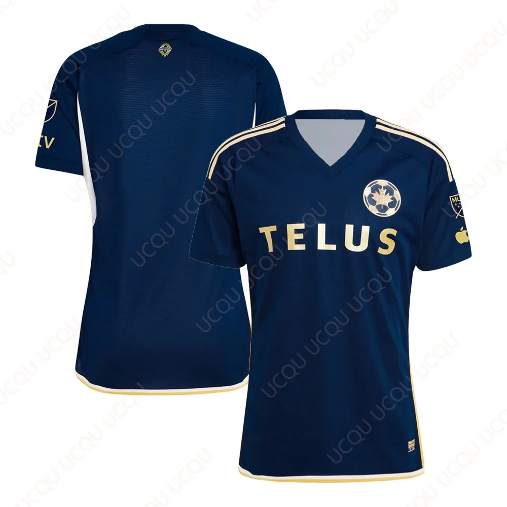 

Men's Vancouver Whitecaps FC 2024 Jersey Newest Outdoor Quick Dry Jersey Summer Classic Tee Adults Loose Exercise Jersey