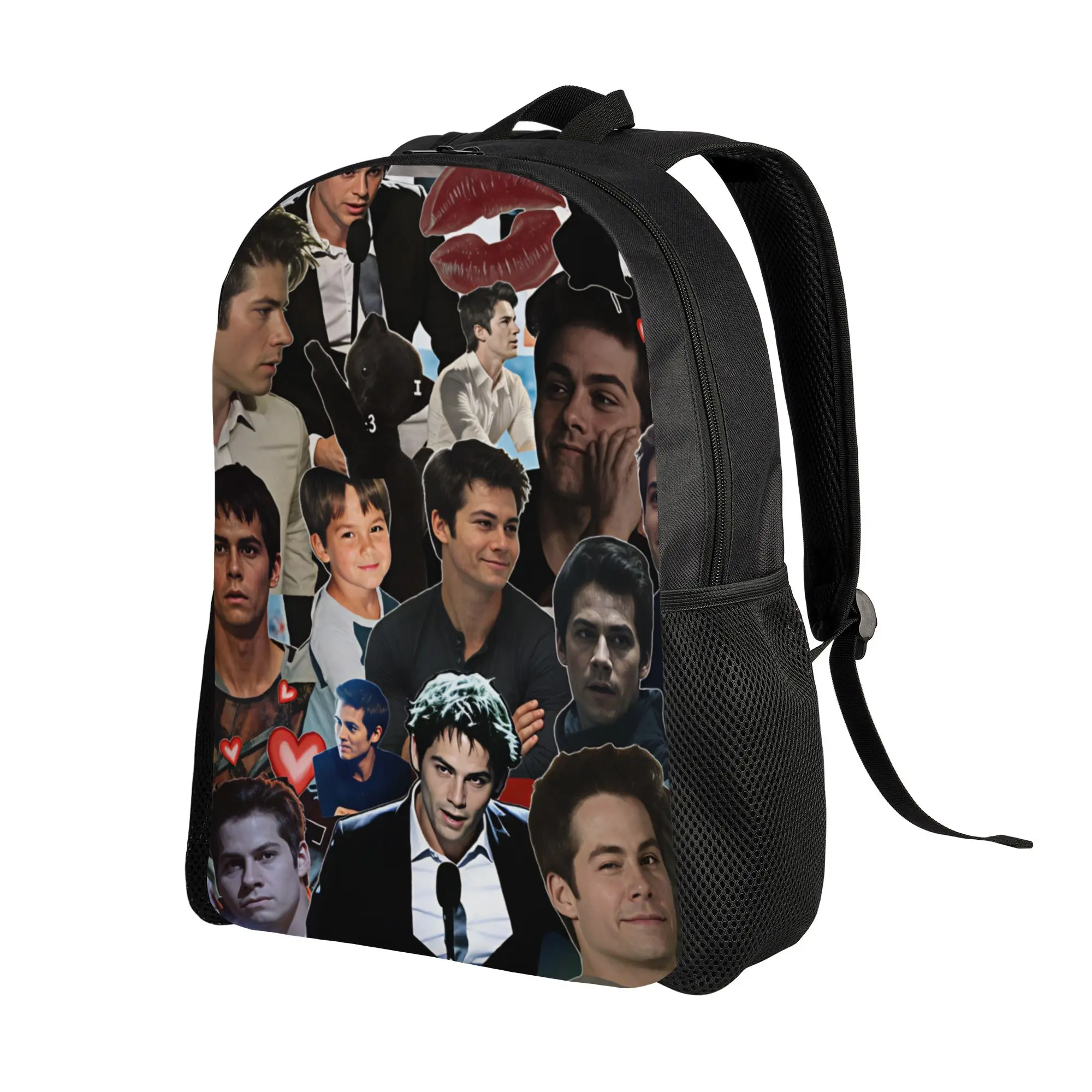 Dylan O’Brien  Backpack  Camping Backpacks Male Novelty High School Bags Colorful Print Rucksack