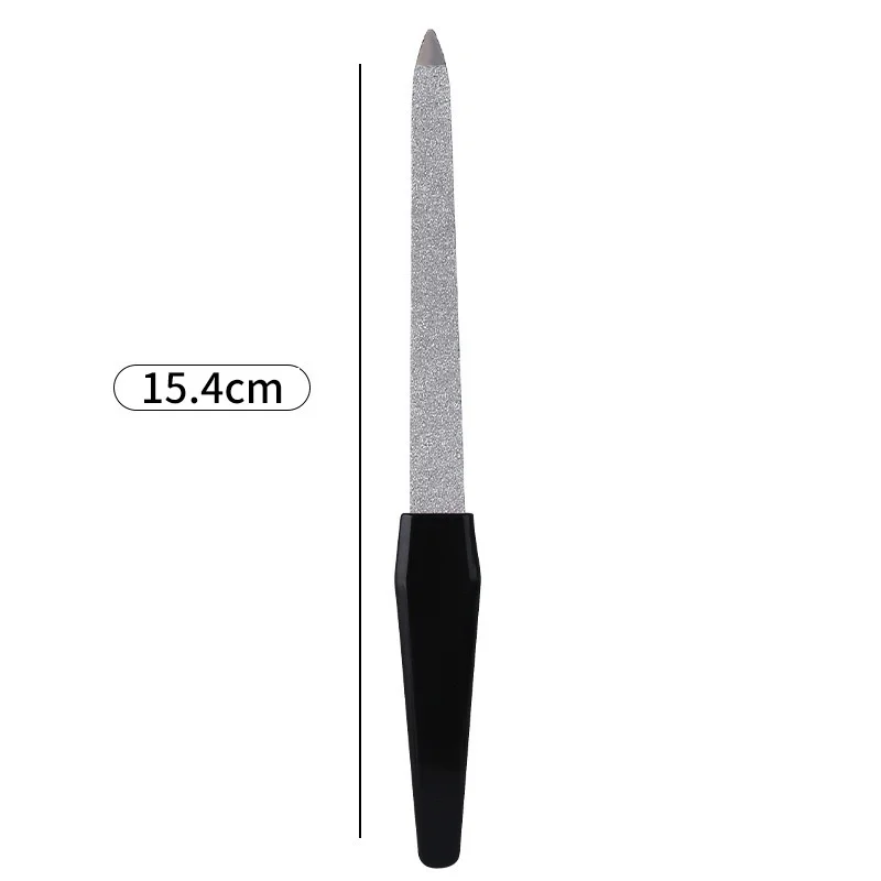 Metal Nail File , Nail Files for Natural Nails Made of Stainless Steel, Sword Fingernail Files with Sharp Pointed Tip.