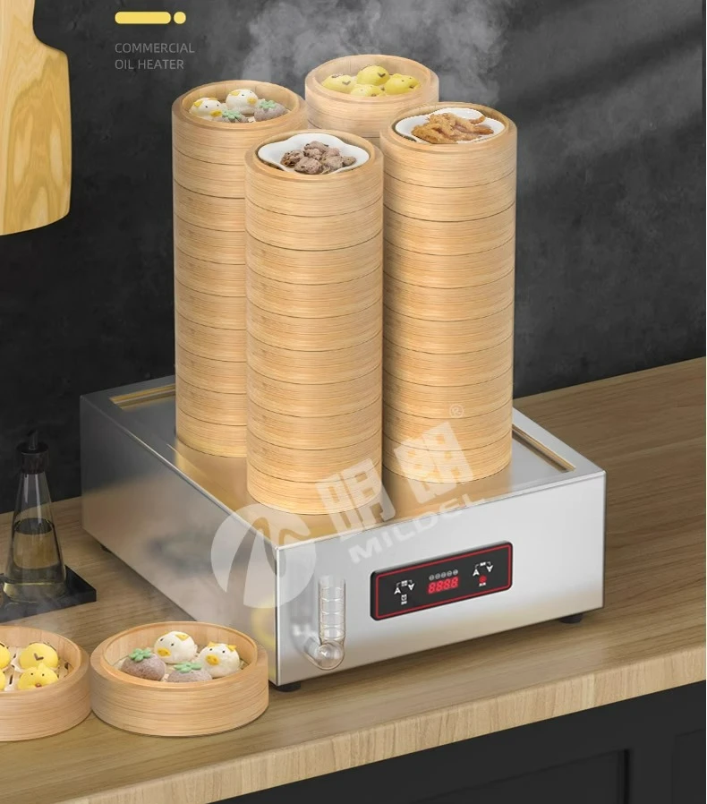 LTT commercial steaming cabinet, small cage bag steamer, steam stove, steamed buns, dumplings, electric heating desktop