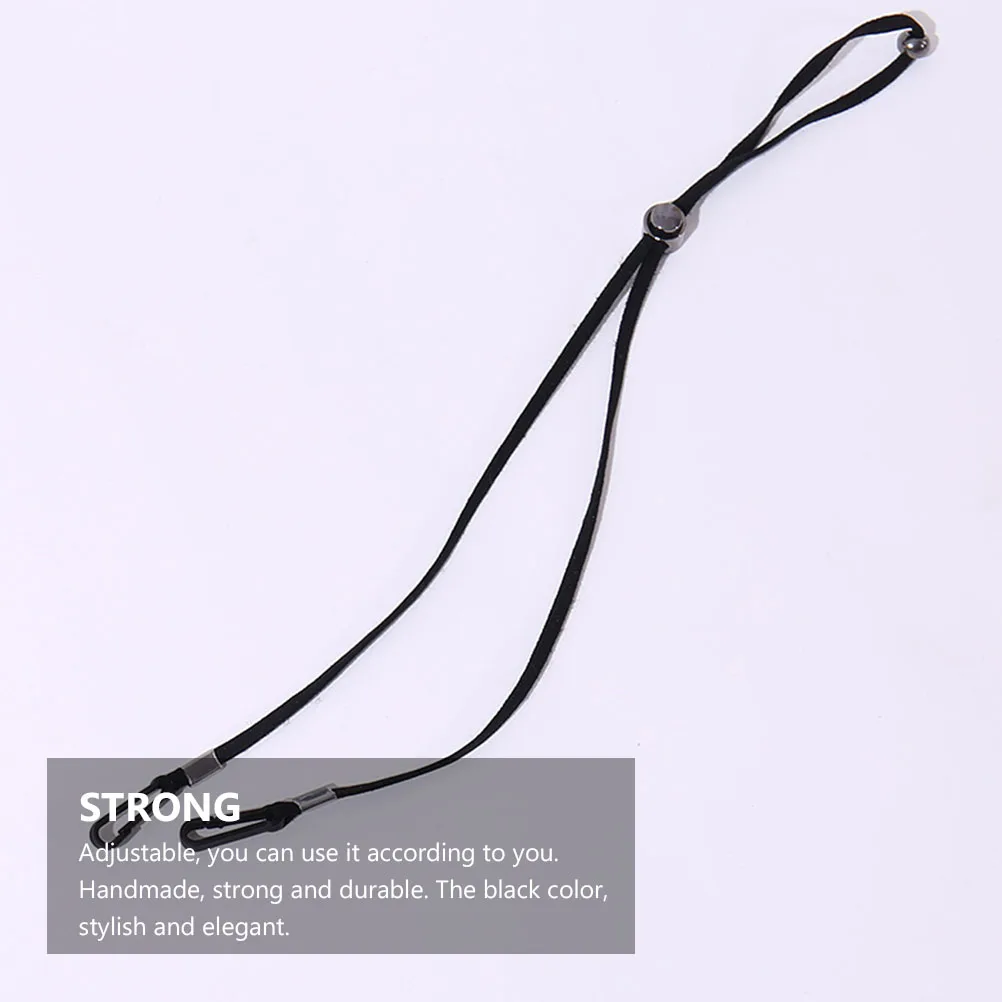 

Mask Glasses Windproof Rope Sunglasses Straps Eyewear Retainer Super Long Eyeglass Holder Black