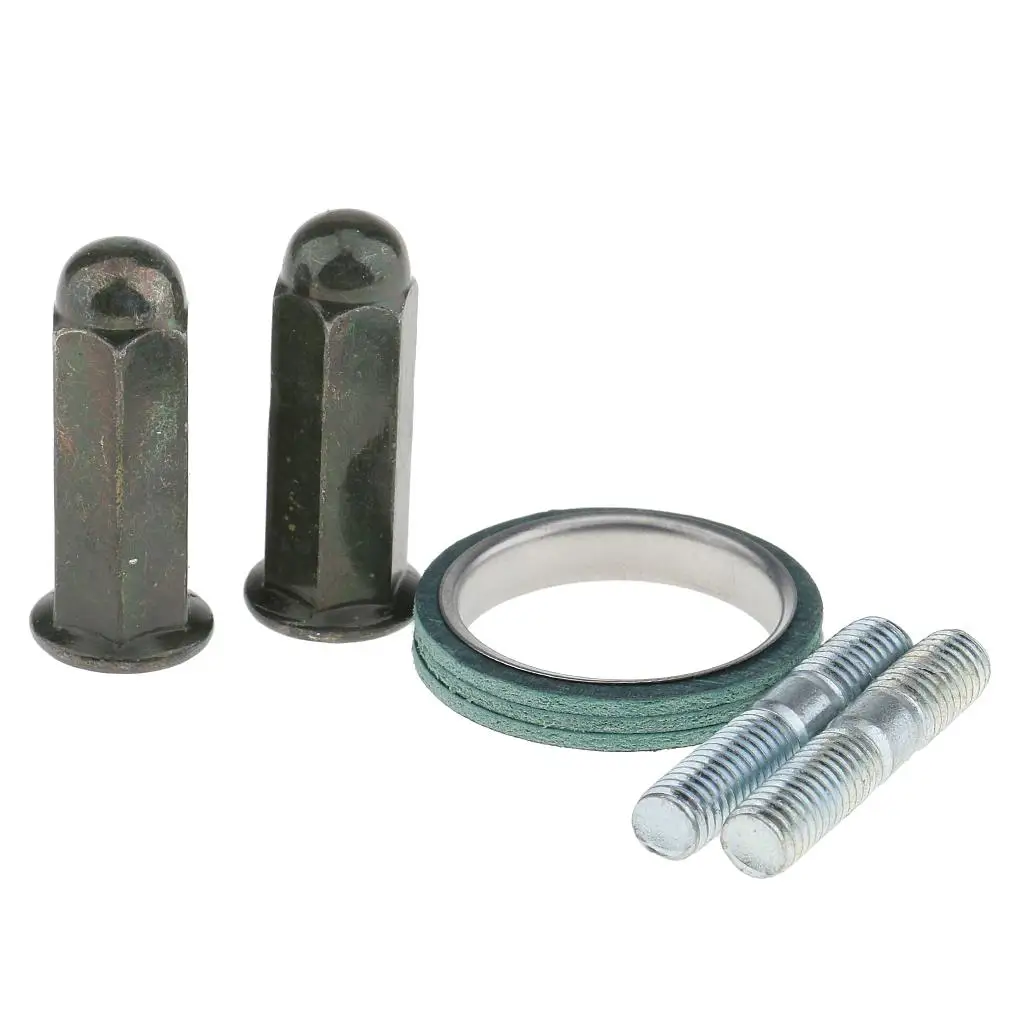 

5 Pieces Exhaust Studs Nuts Gasket Kit for GY6 50cc-150cc QMB139 Scooter