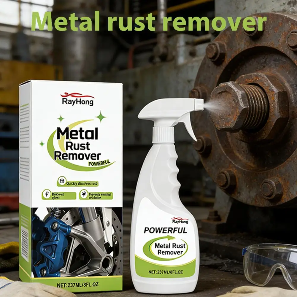 1/2/3Pcs Rust Dissolver Spray Fast Acting Rust Remover for Metal with Protective Coating Anti Corrosion Car Parts Tools Autofix