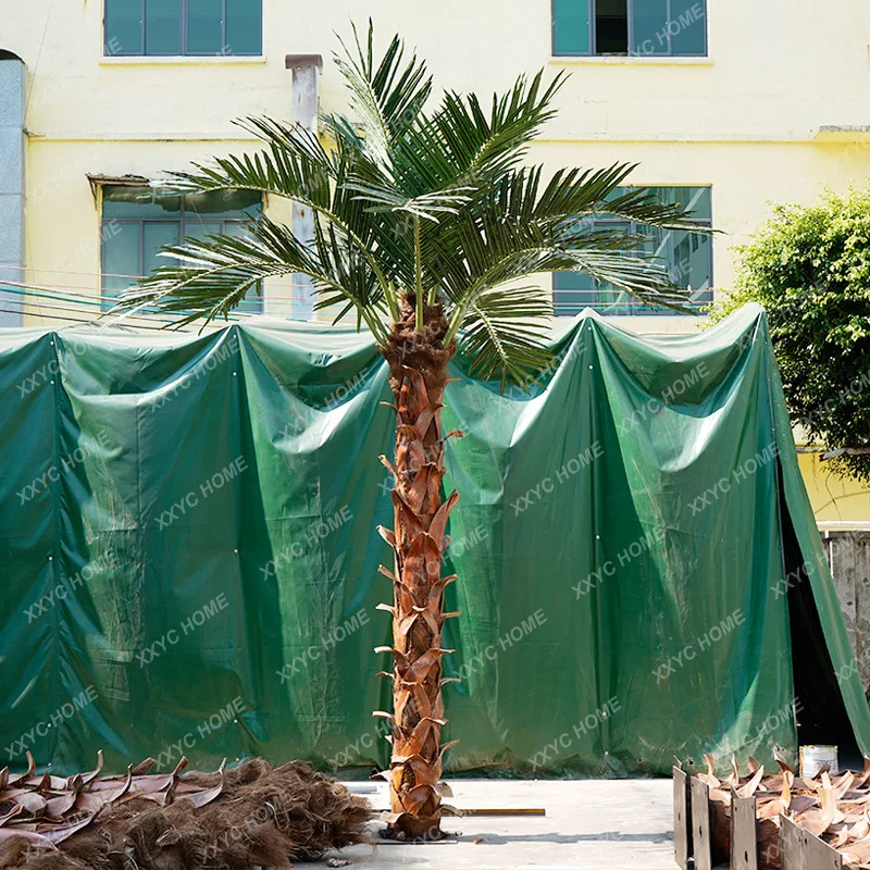 A Simulated coconut tree, tree landscaping, simulated palm tree