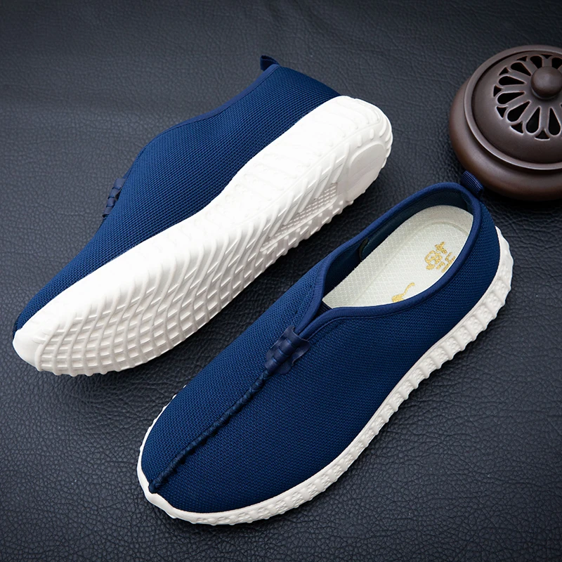 Shaolin Monk Kung Fu Shoes Martial Arts Wushu Taekwondo Buddhist Supplies Man Rohan Shoes Cosplay Shoes