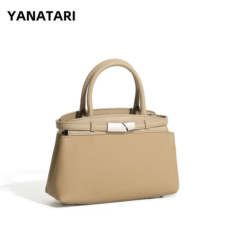 YANATARI сумки из натуральной кожи, женские винтажные сумки на плечо, мини-сумка, сумка-ведро, роскошная сумка через плечо высокого качества