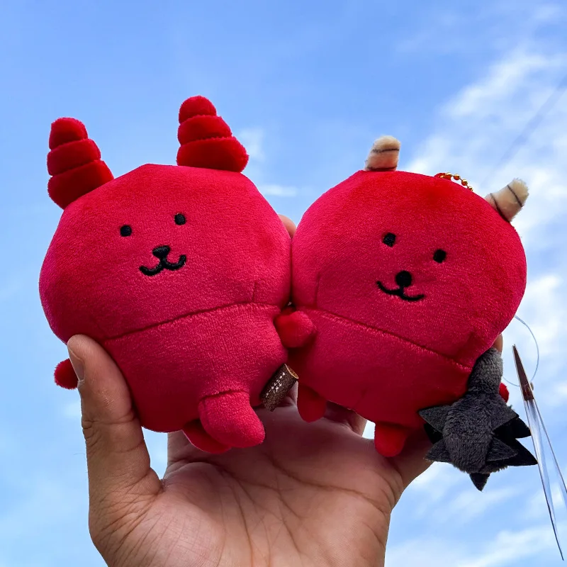 

Милый мультфильм Kawaii красный медведь серии Chiikawa плюшевая кукла брелок сумка кулон игрушка в подарок